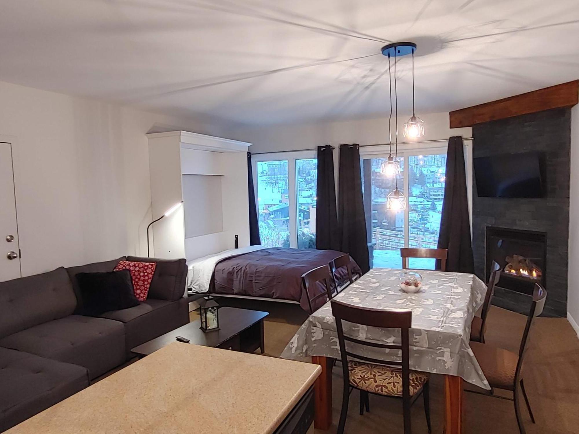 Apartmán Au Pied Des Pentes Bromont Exteriér fotografie